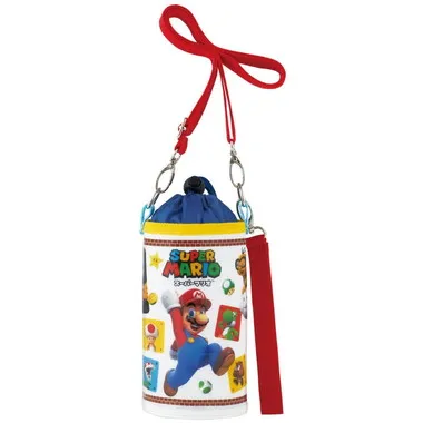 【メーカー取寄】ＰＶＰＣ６ エナメルペットボトルケース スーパーマリオ２３