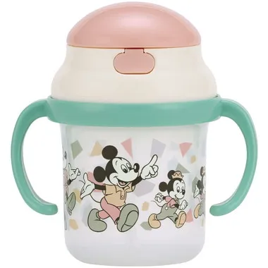 【メーカー取寄】ＫＳＨ２ ストローホッパー両手マグ　ミッキー＆フレンズ