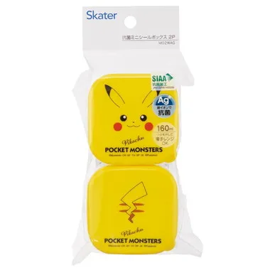 【メーカー取寄】ＭＯ２ＷＡＧ 抗菌ミニシールボックス２Ｐ　ピカチュウＦ２３