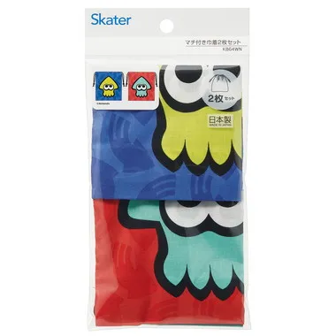 【メーカー取寄】ＫＢ６４ＷＮ マチ付き巾着（２Ｐ） スプラトゥーン３