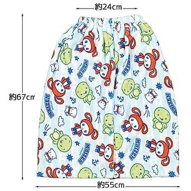 【メーカー取寄】ＴＯＰ１ 吸水速乾巻きタオル　まいぜんシスターズ