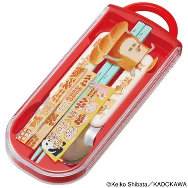 【メーカー取寄】ＴＡＣＣ２ＡＧ 抗菌食洗対応トリオセット　パンどろぼう