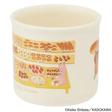 【メーカー取寄】ＫＥ４ＡＡＧ 抗菌食洗機対応プラコップ　パンどろぼう