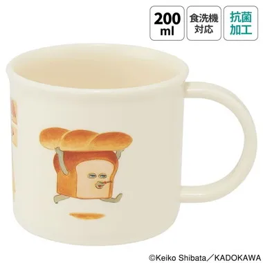 【メーカー取寄】ＫＥ４ＡＡＧ 抗菌食洗機対応プラコップ　パンどろぼう