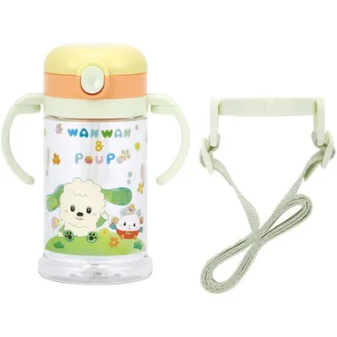 【メーカー取寄】ＫＳＨＷ２Ｎ 折りたたみストローマグ いないばあ２５