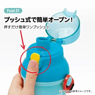 【メーカー取寄】ＰＳＢ５ＳＡＮＡＧ 抗菌直飲プラボトル　ワンピース２４