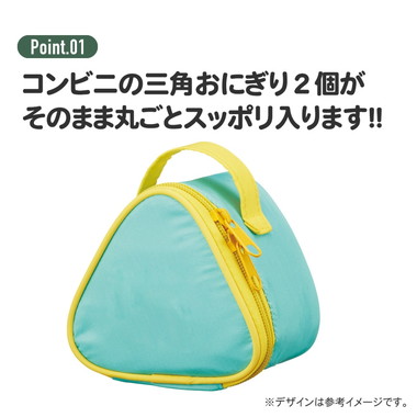 【メーカー取寄】ＫＯＮＣ２ 保冷おにぎり型ランチバック ミッフィー