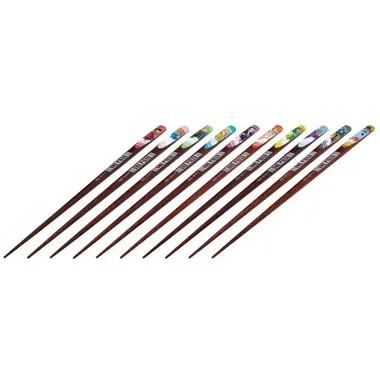 【メーカー取寄】ＡＮＮＴＳ４ＢＯＸ 天削げ箸１０本セット　ワンピース２４