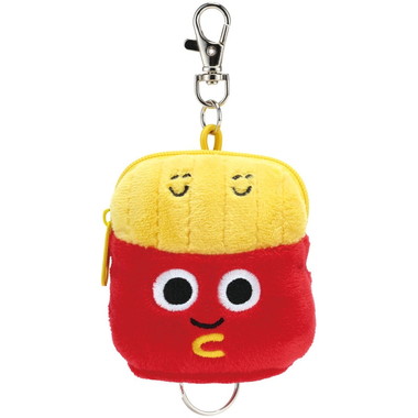 【メーカー取寄】ＺＲＮＫ１ リール付ぬいぐるみキーホル バーガーＣＯＮポテト