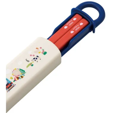 【メーカー取寄】ＡＢＳ２ＡＭＡＧ 抗菌スライド箸＆箸箱セット きかんしゃトーマス