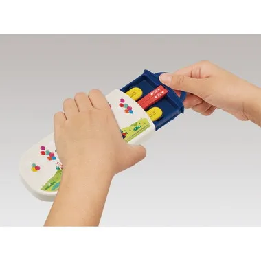 【メーカー取寄】ＴＡＣＣ２ＡＧ 抗菌食洗器対応スライドトリオセット きかんしゃトーマス