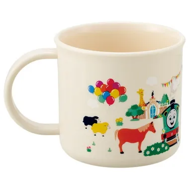 【メーカー取寄】ＫＥ４ＡＡＧ 抗菌食洗器対応プラコップ きかんしゃトーマス