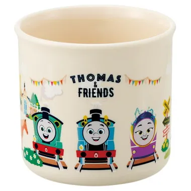 【メーカー取寄】ＫＥ４ＡＡＧ 抗菌食洗器対応プラコップ きかんしゃトーマス