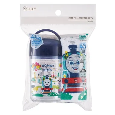 【メーカー取寄】ＯＡ５ＡＧ 抗菌ケース付おしぼり きかんしゃトーマス