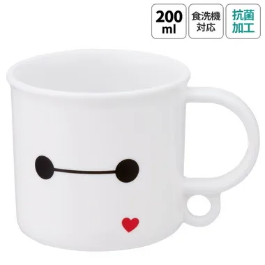 【メーカー取寄】ＫＥ５ＡＡＧ 抗菌食洗機対応プラコップ ベイマックス（２５）