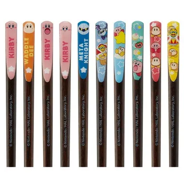 【メーカー取寄】ＡＮＮＴＳ４ＢＯＸ 天削げ箸１０本セット 星のカービィ