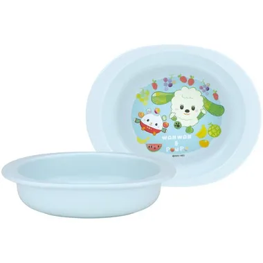 【メーカー取寄】ＸＰ２５ＡＧ 抗菌レンジ食洗機対応小皿 いないばあ２５