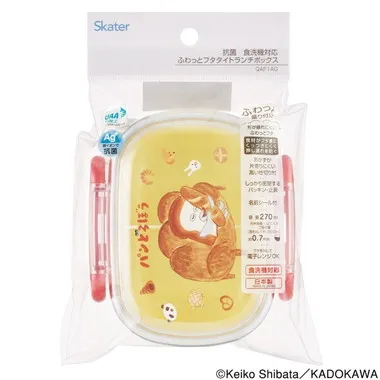 【メーカー取寄】ＱＡＦ１ＡＧ ふわっとタイトランチ２７０　パンどろぼう