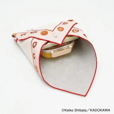 【メーカー取寄】ＫＢＳＴ４３ くっつくランチクロス　パンどろぼう