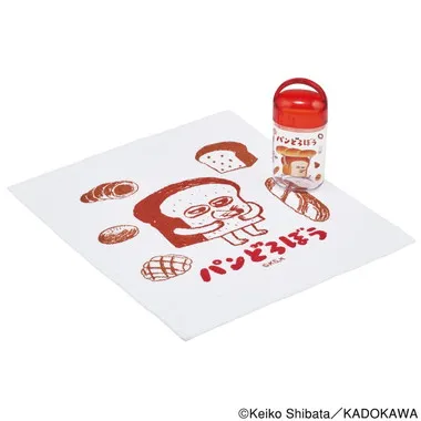 【メーカー取寄】ＯＡ５ＡＧ 抗菌ケース付おしぼり　パンどろぼう