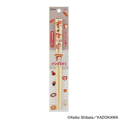 【メーカー取寄】ＡＮＴ４ 竹箸（２１ｃｍ）　パンどろぼう