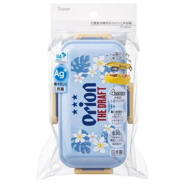 【メーカー取寄】ＰＦＬＢ６ＡＧ 抗菌食洗機対応ふわっと弁当箱　オリオンビール