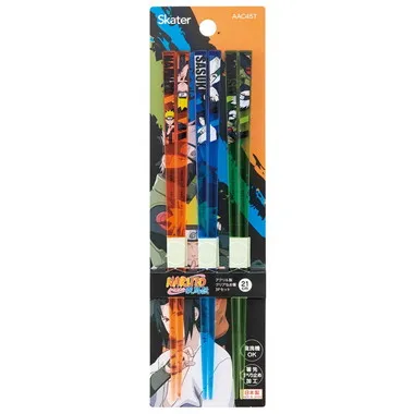 【メーカー取寄】ＡＡＣ４５Ｔ アクリル製クリアなお箸３Ｐセット　ＮＡＲＵＴＯ