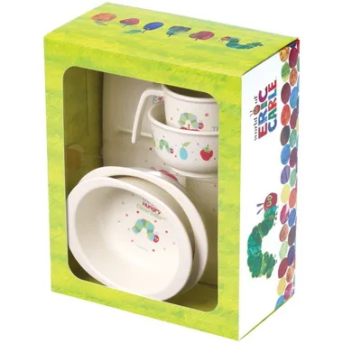 【メーカー取寄】ＸＰ１００Ｇ ベビー食器セット はらぺこあおむし