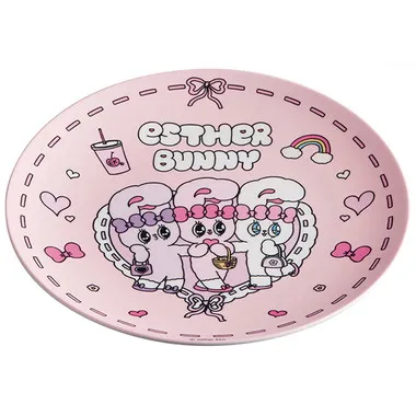 【メーカー取寄】ＭＰＬ２０Ｐ 薄肉メラミンプレート エスターバニー