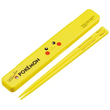 |メーカー品切れ中|【メーカー取寄】ＡＢＣ３ 音の鳴らない箸・箸箱セット ピカチュウＦ２５