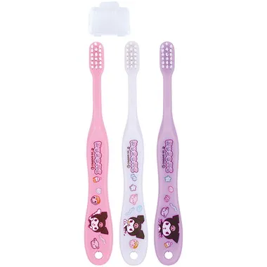 【メーカー取寄】ＴＢ５ＳＴ 園児用歯ブラシ３Ｐキャップ付 ＫＵマシュグミ