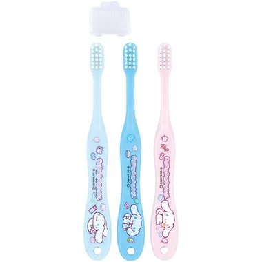 【メーカー取寄】ＴＢ５ＳＴ 園児用歯ブラシ３Ｐキャップ付 ＣＮマシュグミ