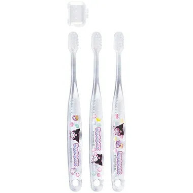 【メーカー取寄】ＴＢＣＲ５Ｔ クリア歯ブラシ３本セット ＫＵマシュグミ