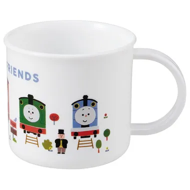 【メーカー取寄】ＫＥ４Ａ 食洗機対応プラコップ トーマス×つむぱぱ