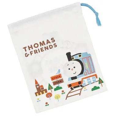 【メーカー取寄】ＫＢ６３ コップ袋 トーマス×つむぱぱ