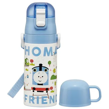 【メーカー取寄】ＳＫＣＰ３ 子供用２ＷＡＹボトル トーマス×つむぱぱ