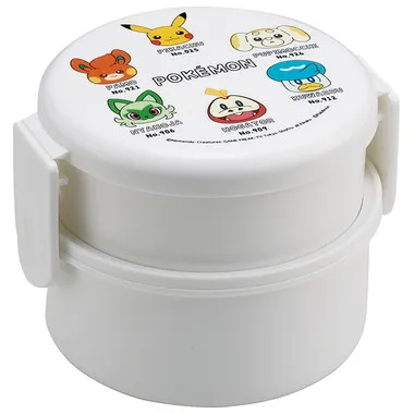 【メーカー取寄】ＯＮＷＲ１ 丸型ランチボックス２段 ポケモンＦ２５