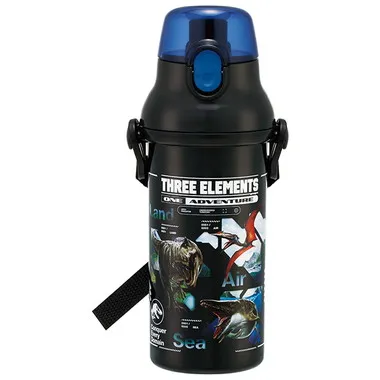 【メーカー取寄】ＰＳＢ５ＳＡＮ 直飲プラワンタッチボトル ジュラシックリバース