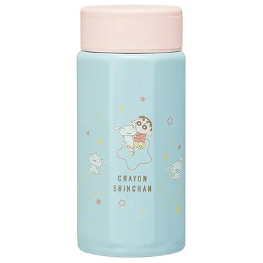 【メーカー取寄】ＳＴＯ４ 八角ステンレスボトル３５０ｍｌ クレしん（パステルス