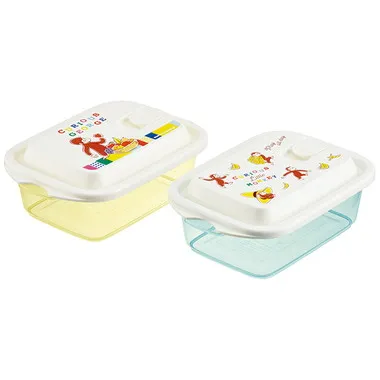 【メーカー取寄】ＦＣＮＦ２Ｗ エアー弁ふわっと保存容器Ｌ　ジョージ　ブロック