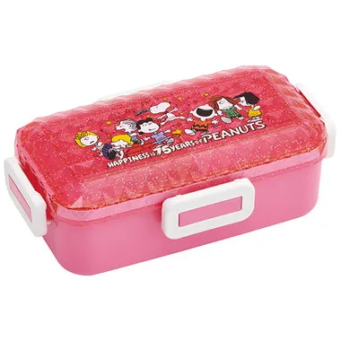 【メーカー取寄】ＰＦＬＢ６Ｄ ふわっと弁当箱（ダイヤ）　ＰＥＡＮＵＴＳダンス