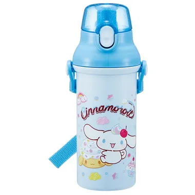 【メーカー取寄】ＰＳＢ５ＳＡＮ 直飲プラワンタッチボトル ＣＮファンシー