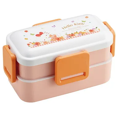 【メーカー取寄】ＰＦＬＷ４ ２段ふわっと弁当箱 ＫＴパステル水彩花柄