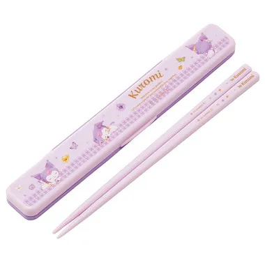 【メーカー取寄】ＡＢＣ３ 音の鳴らない箸・箸箱セット ＫＵパステル水彩花柄