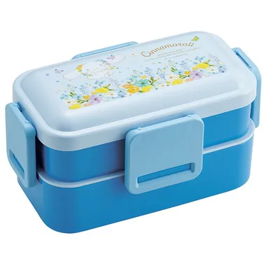 【メーカー取寄】ＰＦＬＷ４ ２段ふわっと弁当箱 ＣＮパステル水彩花柄