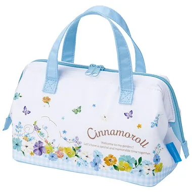 【メーカー取寄】ＫＧＡ１ がま口型ランチバッグ ＣＮパステル水彩花柄