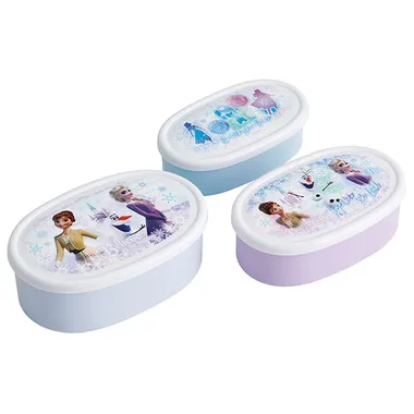 【メーカー取寄】ＳＲＳ３Ｓ シール容器３Ｐセット アナ雪（２６）
