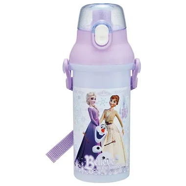 【メーカー取寄】ＰＳＢ５ＳＡＮ 直飲プラワンタッチボトル アナ雪（２６）