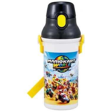 【メーカー取寄】ＰＳＢ５ＳＡＮ 直飲プラワンタッチボトル　マリオカートワールド