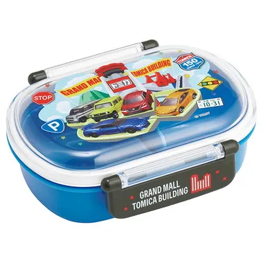 【メーカー取寄】ＱＡＦ２ＢＡ ふわっとタイトランチＢＯＸ　トミカ２６